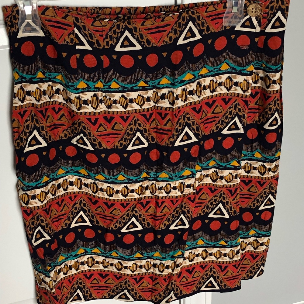 Adrian Jordan Women Wrap Mini Skirt